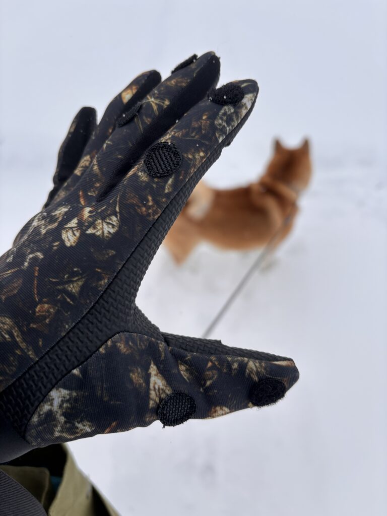 フィッシンググローブ 犬の散歩 フィット感 グリップ